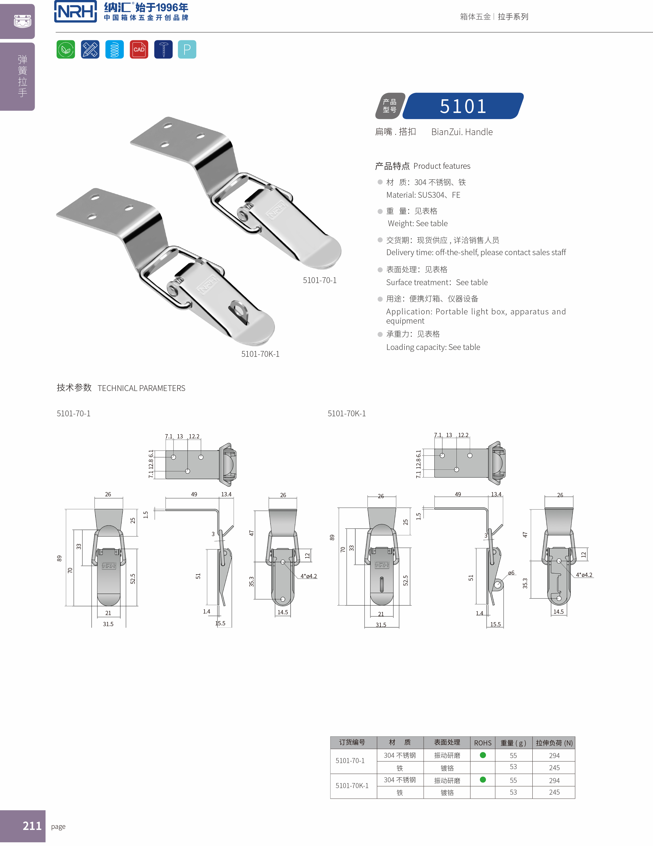 扁嘴午夜无码福利视频5103-70-1工具箱锁扣_铝塑窗锁扣_NRH午夜AV福利影视午夜无码福利视频 